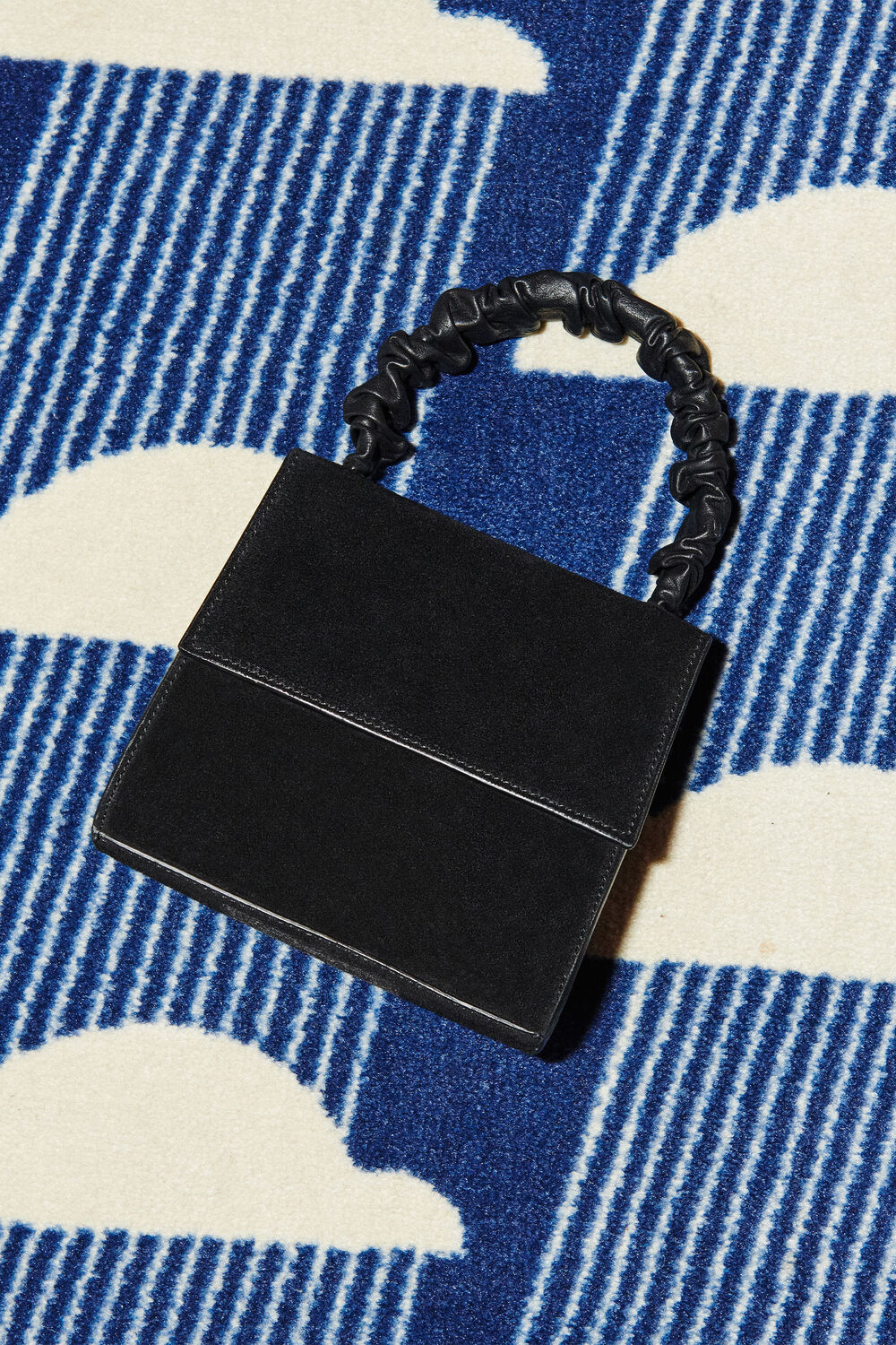 Payton Ruched Top Handle Bag
