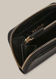 Kira Shiny Croc Zip Purse