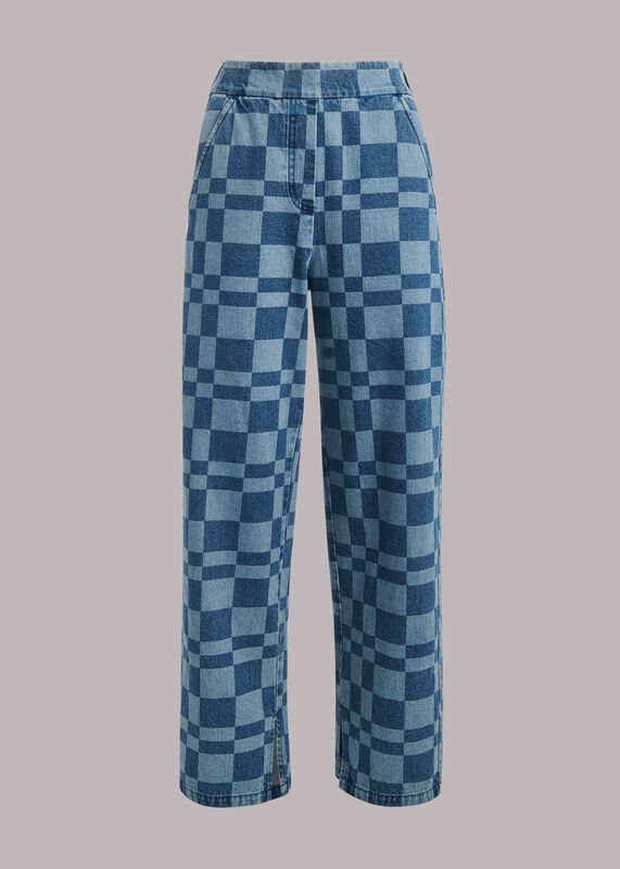 Billie Checkerboard Jeans