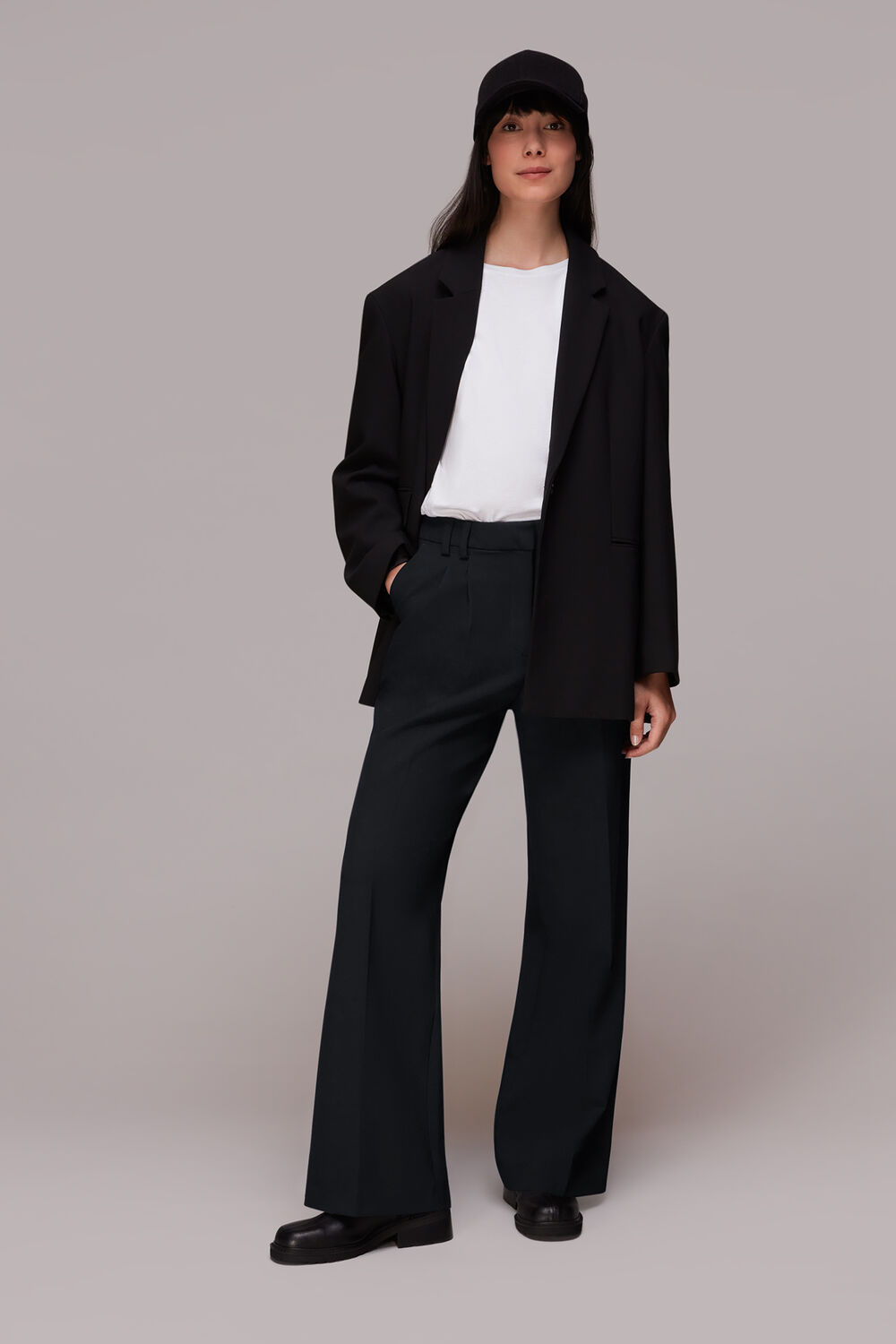 Cara Dropped Waist Trouser