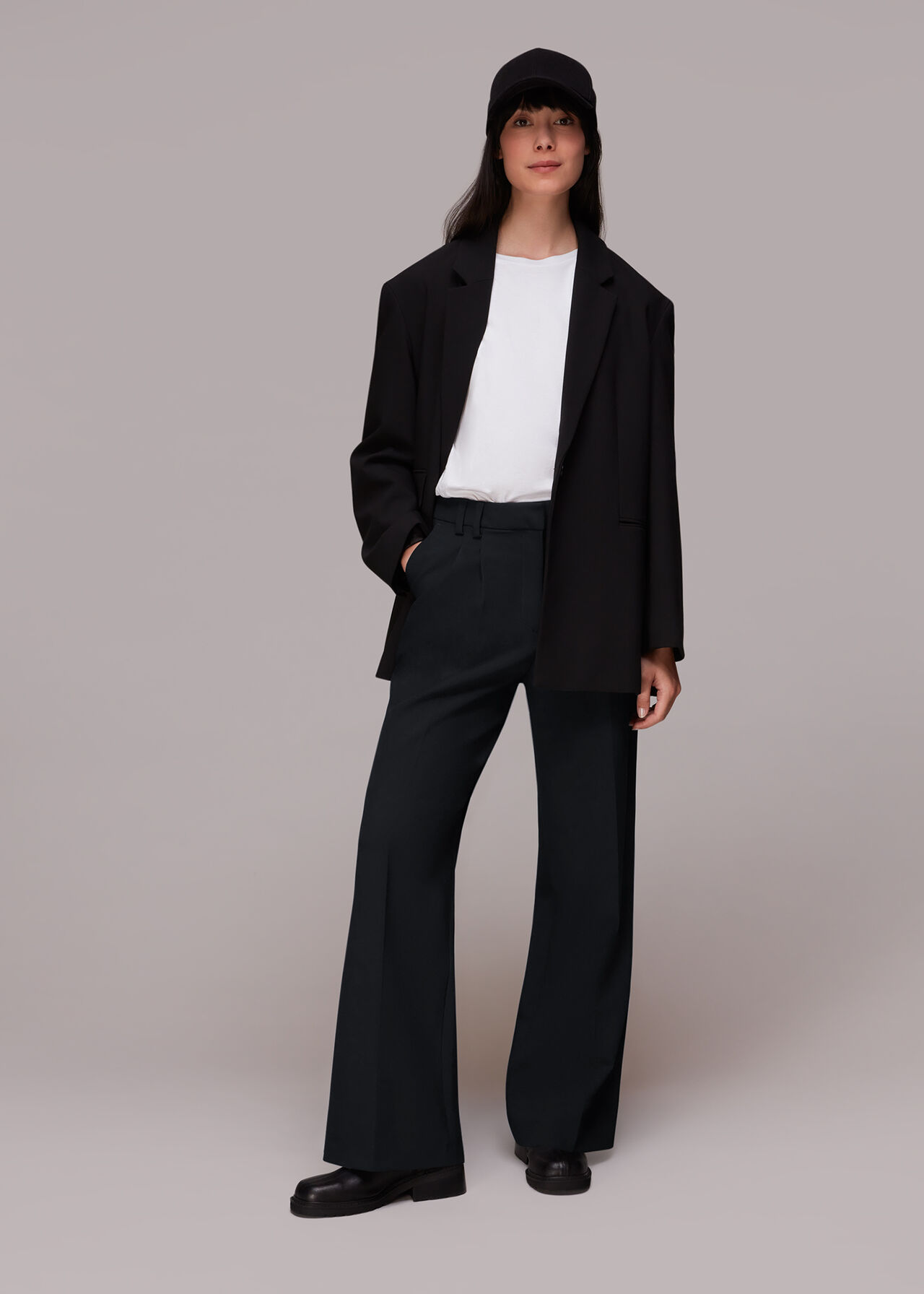 Cara Dropped Waist Trouser