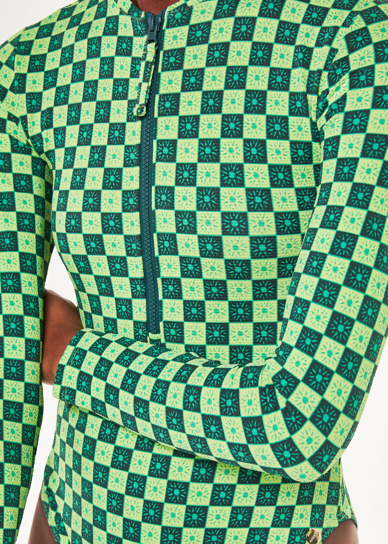 Suncheck Long Sleeve Swimsuit