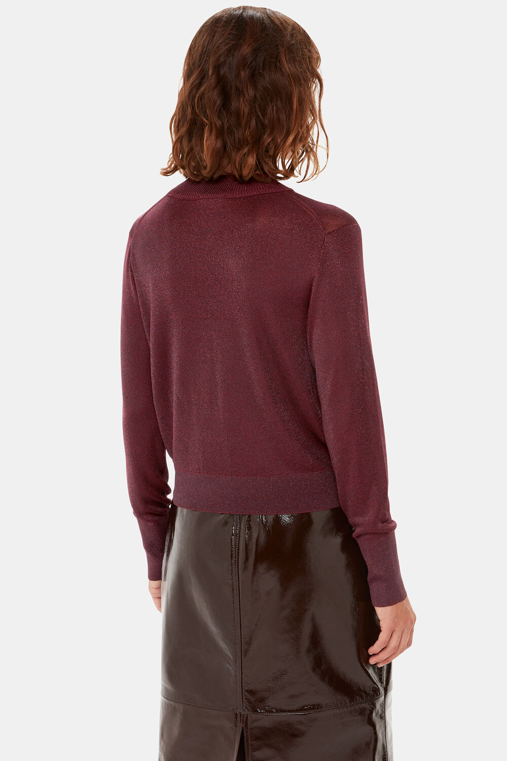 Sparkle High Neck Knit