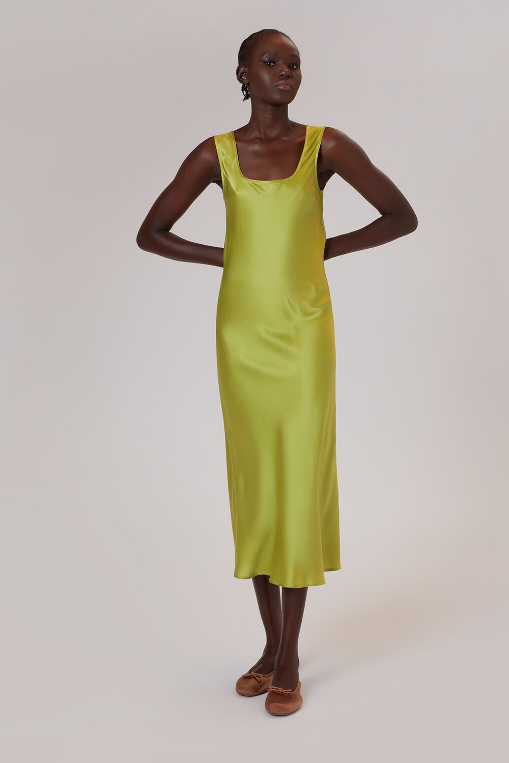 Green Whistles X Hai Slip Dress