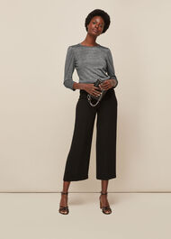 Puff Sleeve Sparkle Top