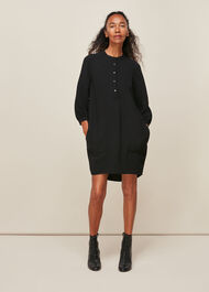 Crepe Button Through Dress