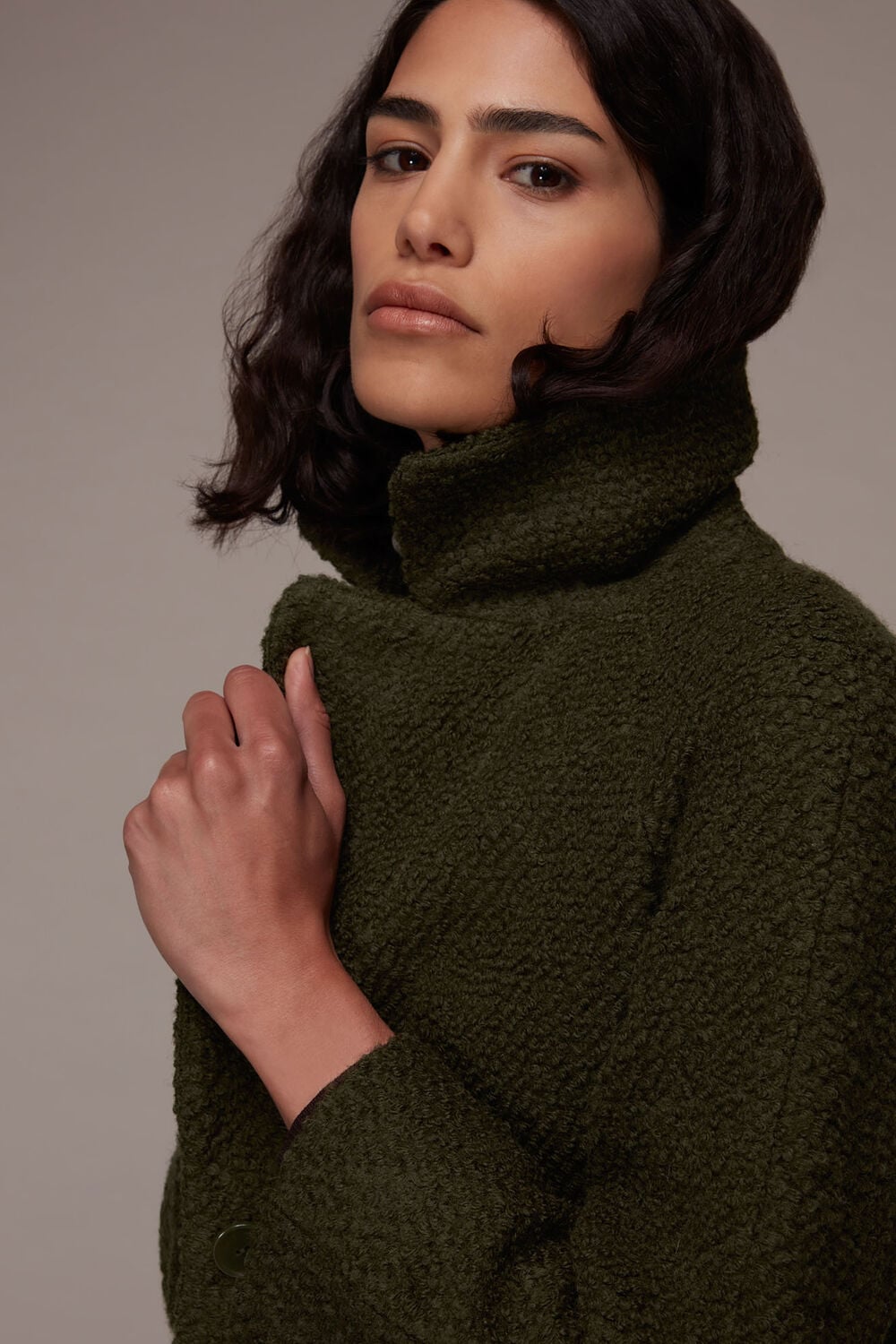 Daisy Boucle Casual Coat