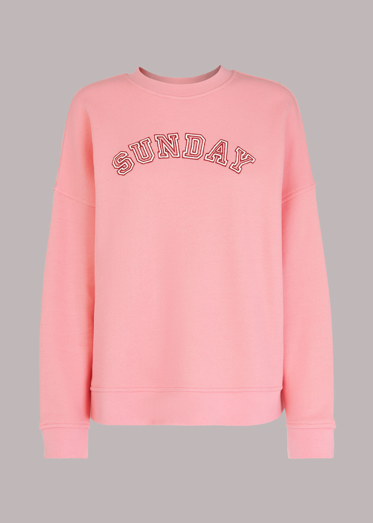 Pink Sunday Logo Sweatshirt