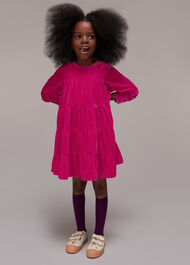 Sawyer Velvet Tiered Dress