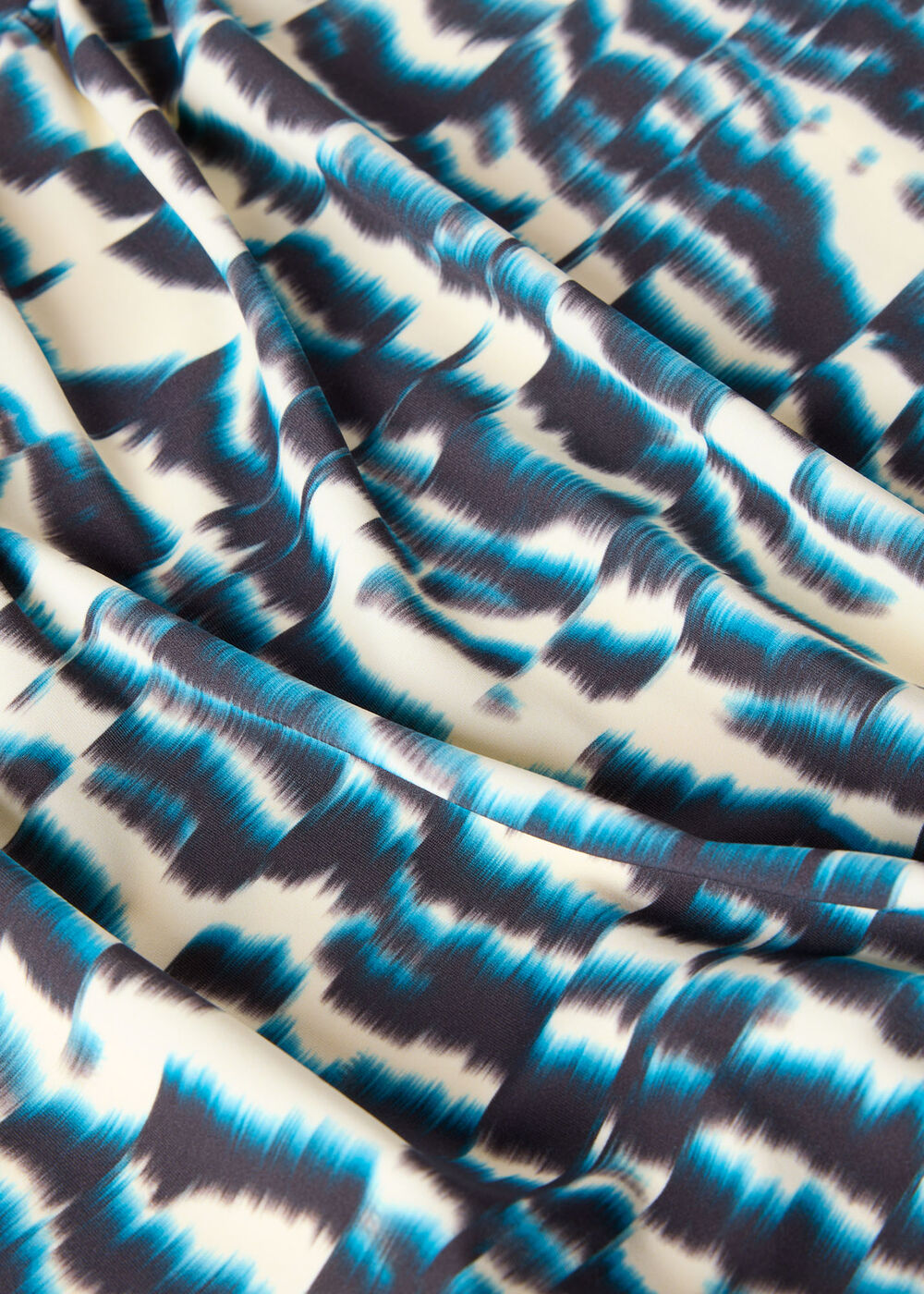 V Neck Printed Swimsuit