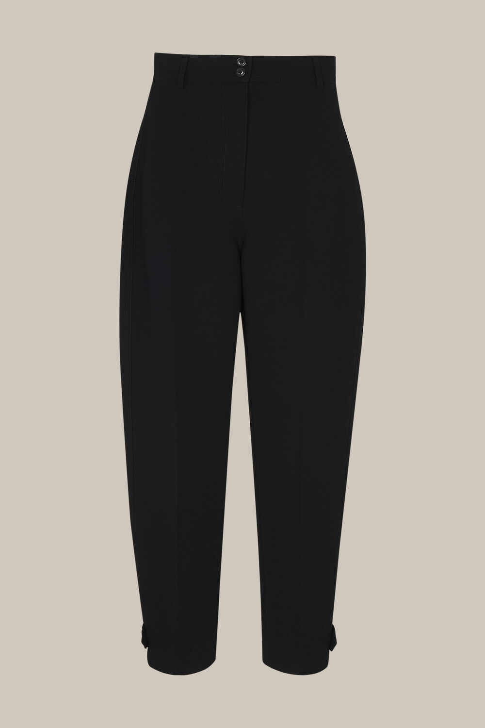 Paula Crepe Peg Trouser