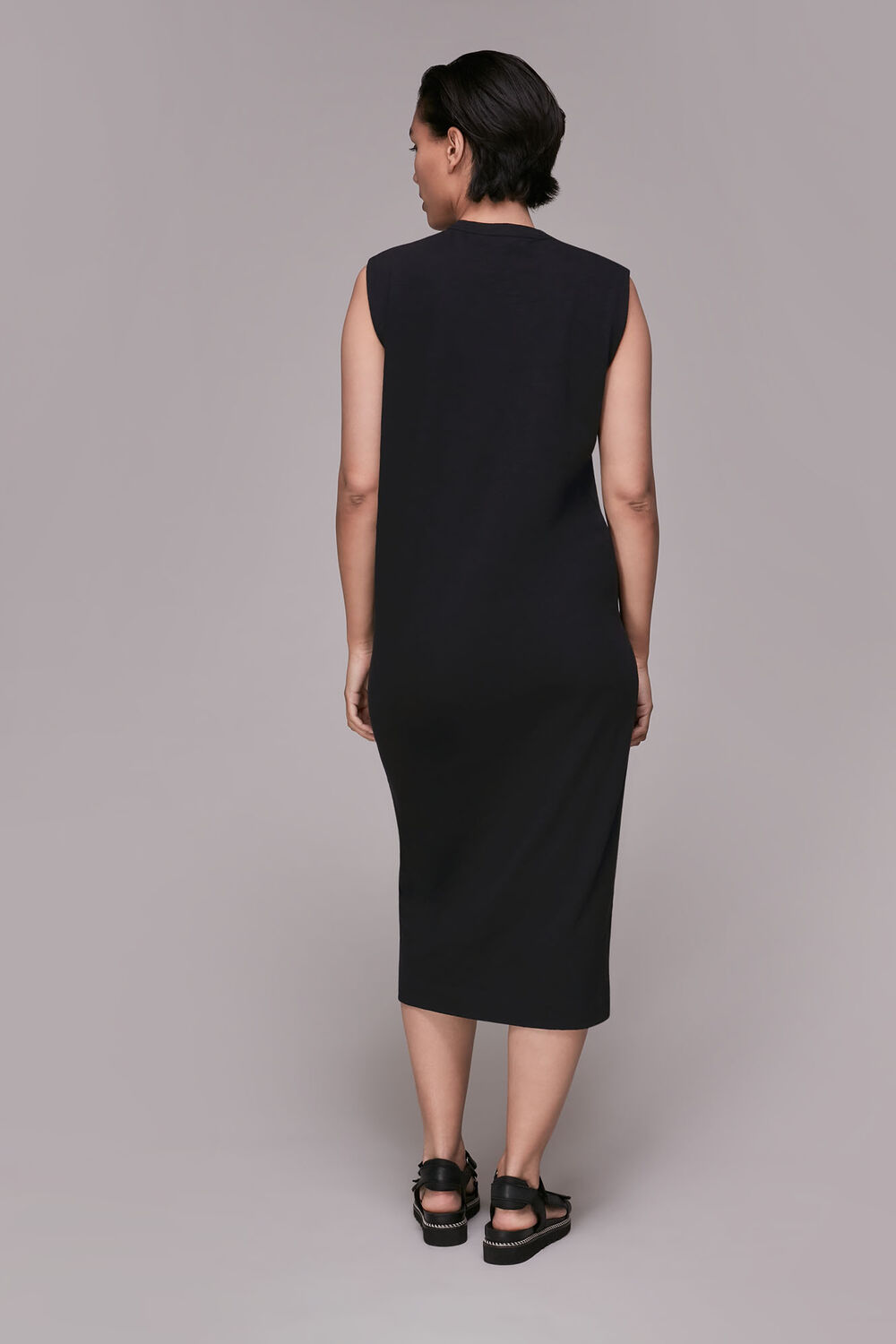 Easy Minimal Midi Dress