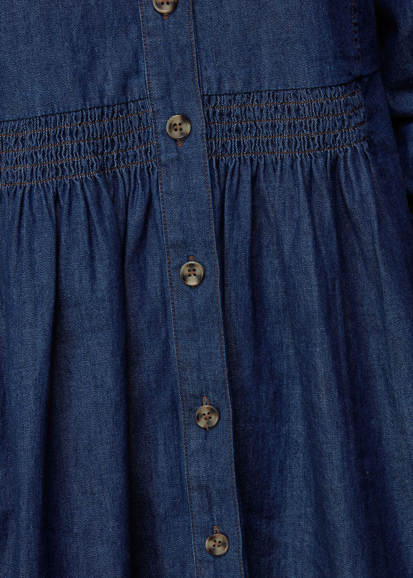 Dark Denim Chambray Dress WHISTLES