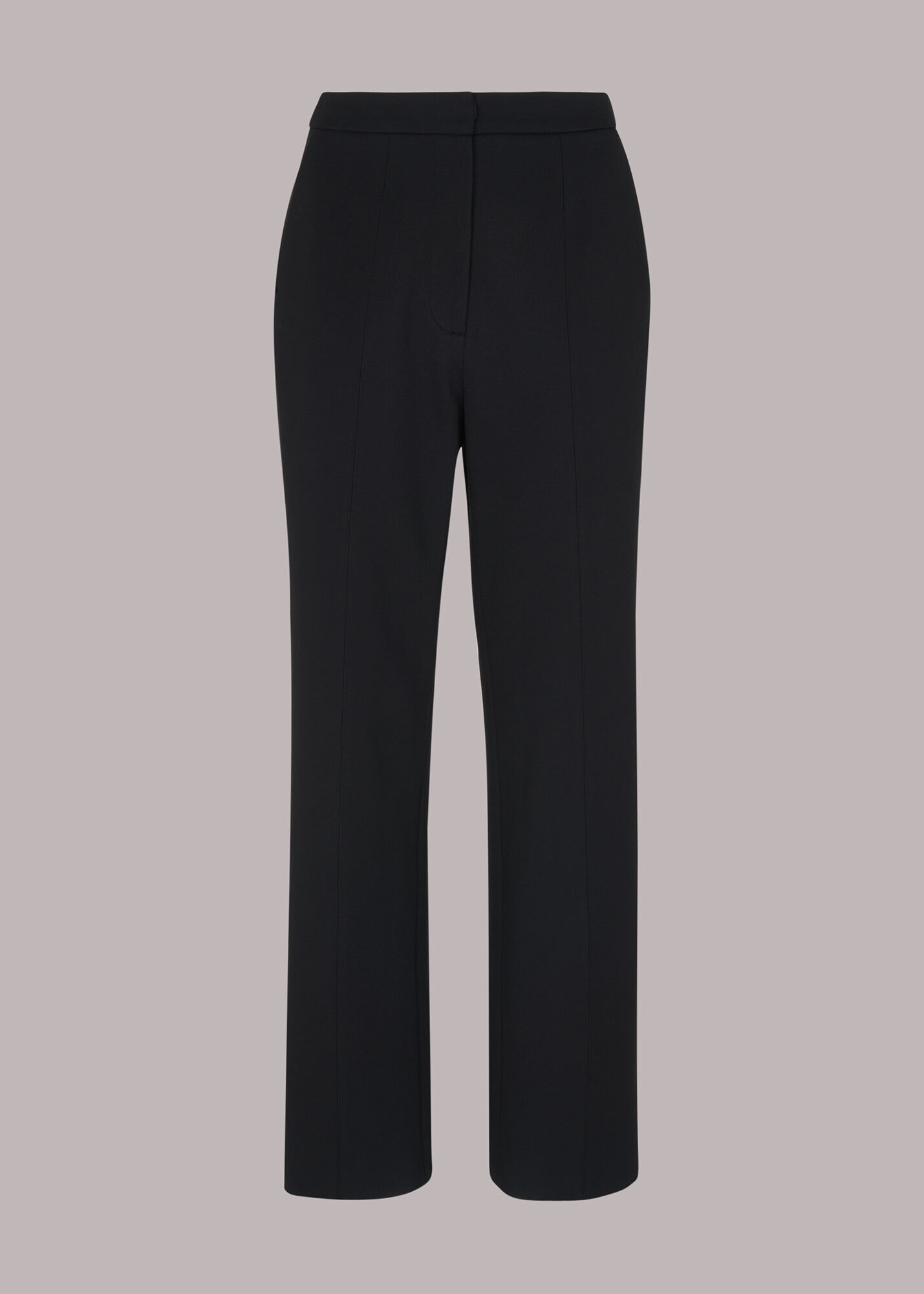 Black narrow discount leg trousers