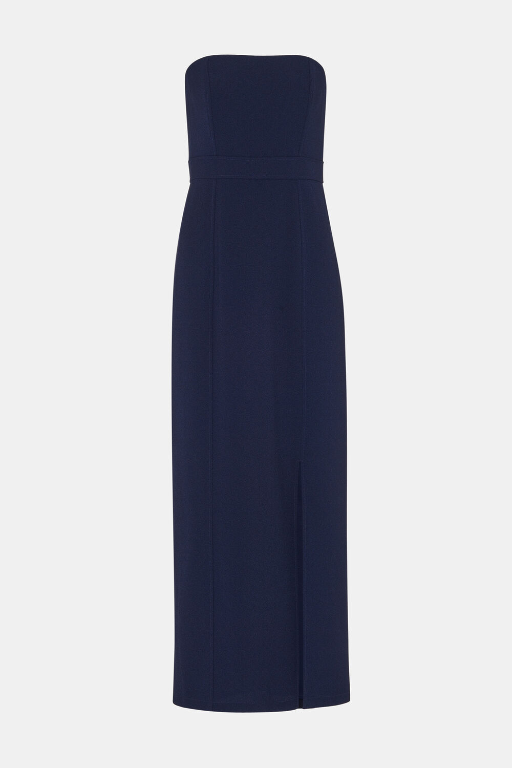 Navy Gemma Strapless Maxi Dress