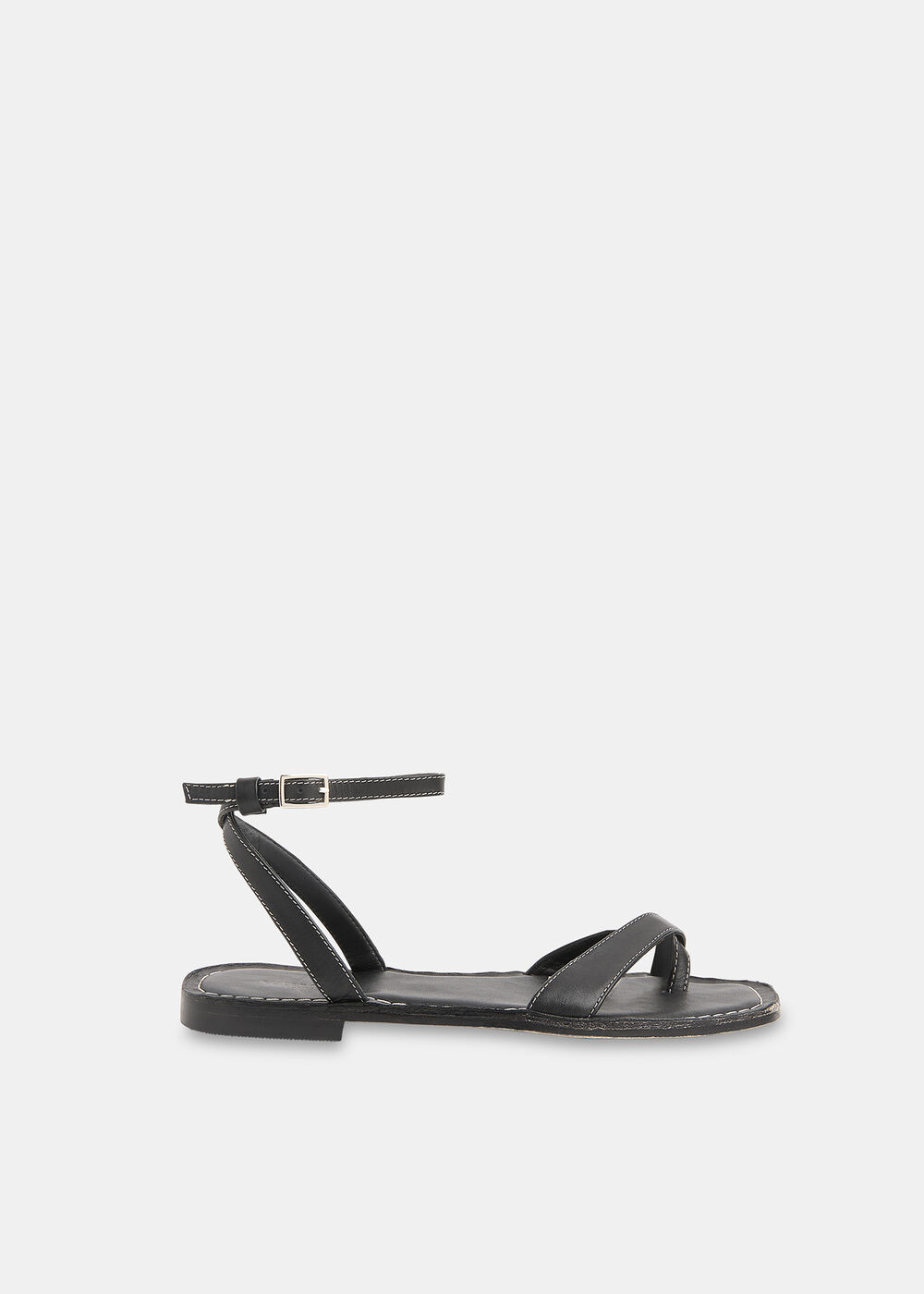 Toe Loop Strappy Sandal