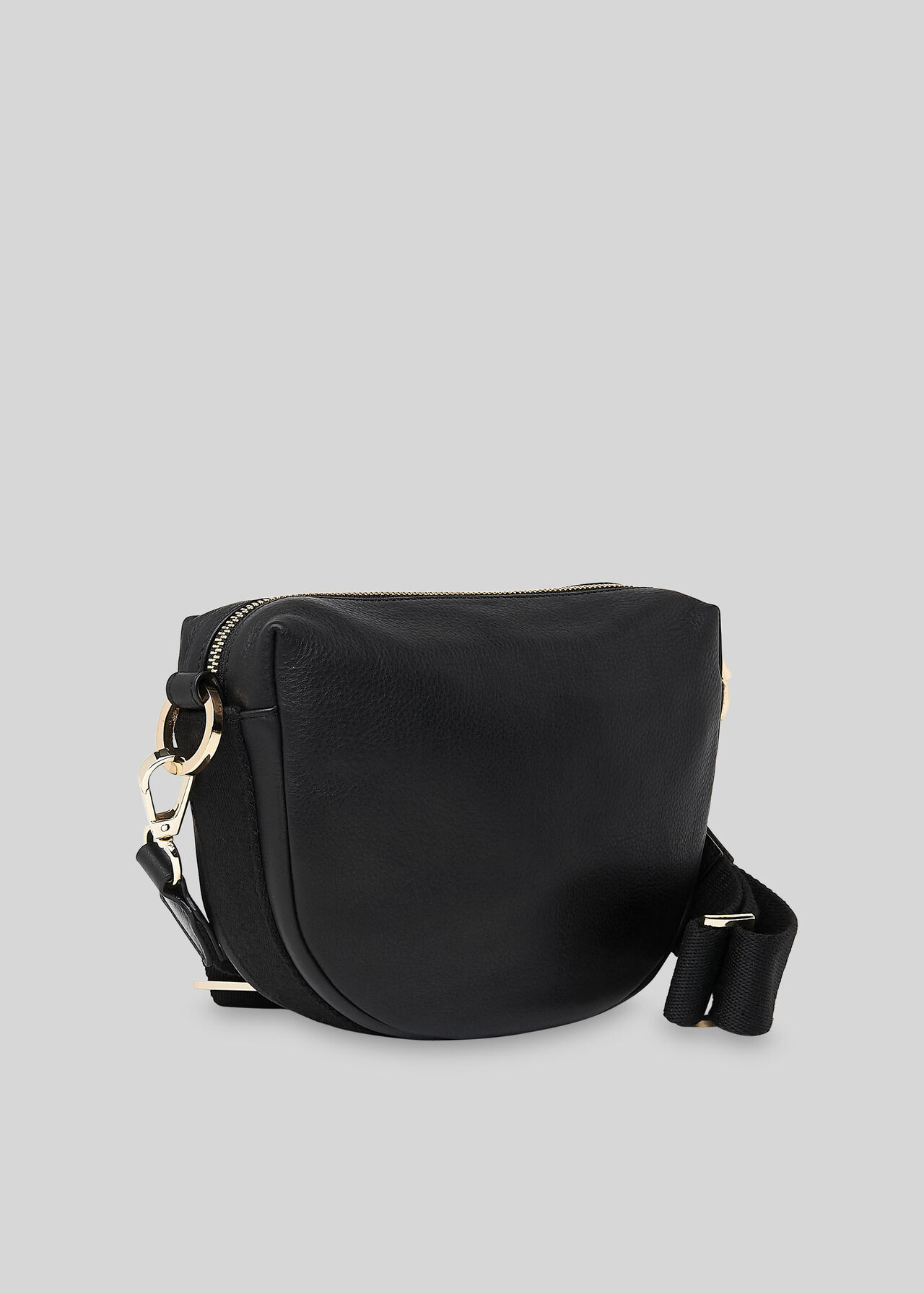Earl Webbing Strap Satchel Black