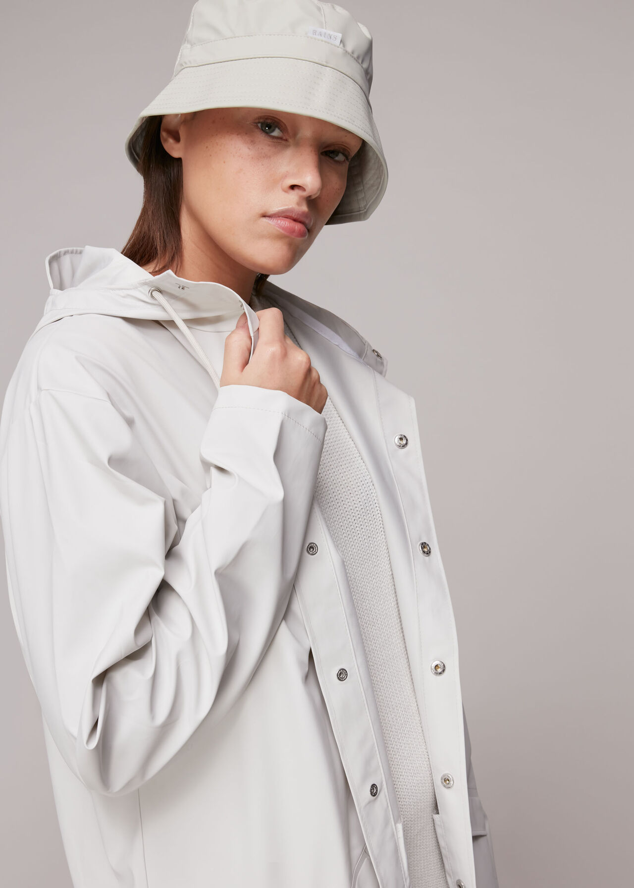 White Rains Bucket Hat | WHISTLES | Whistles UK