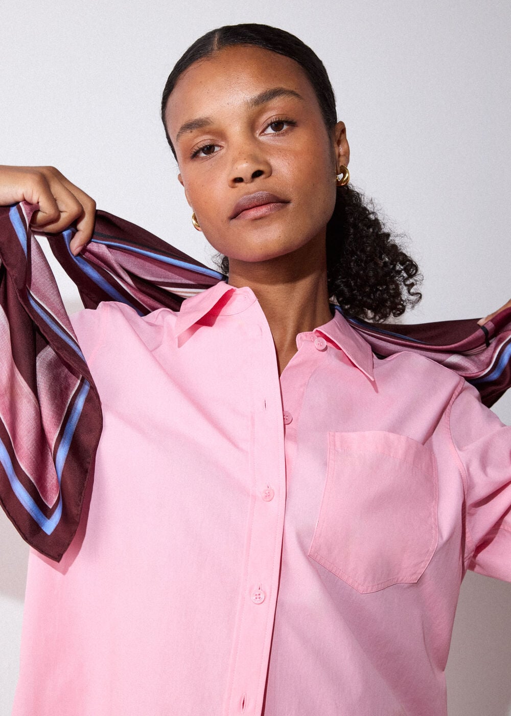 Relaxed Fit Cotton Shirt