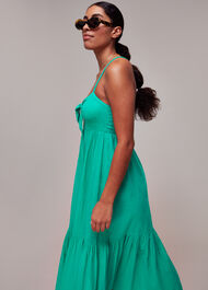 Tie Front Beach Dress