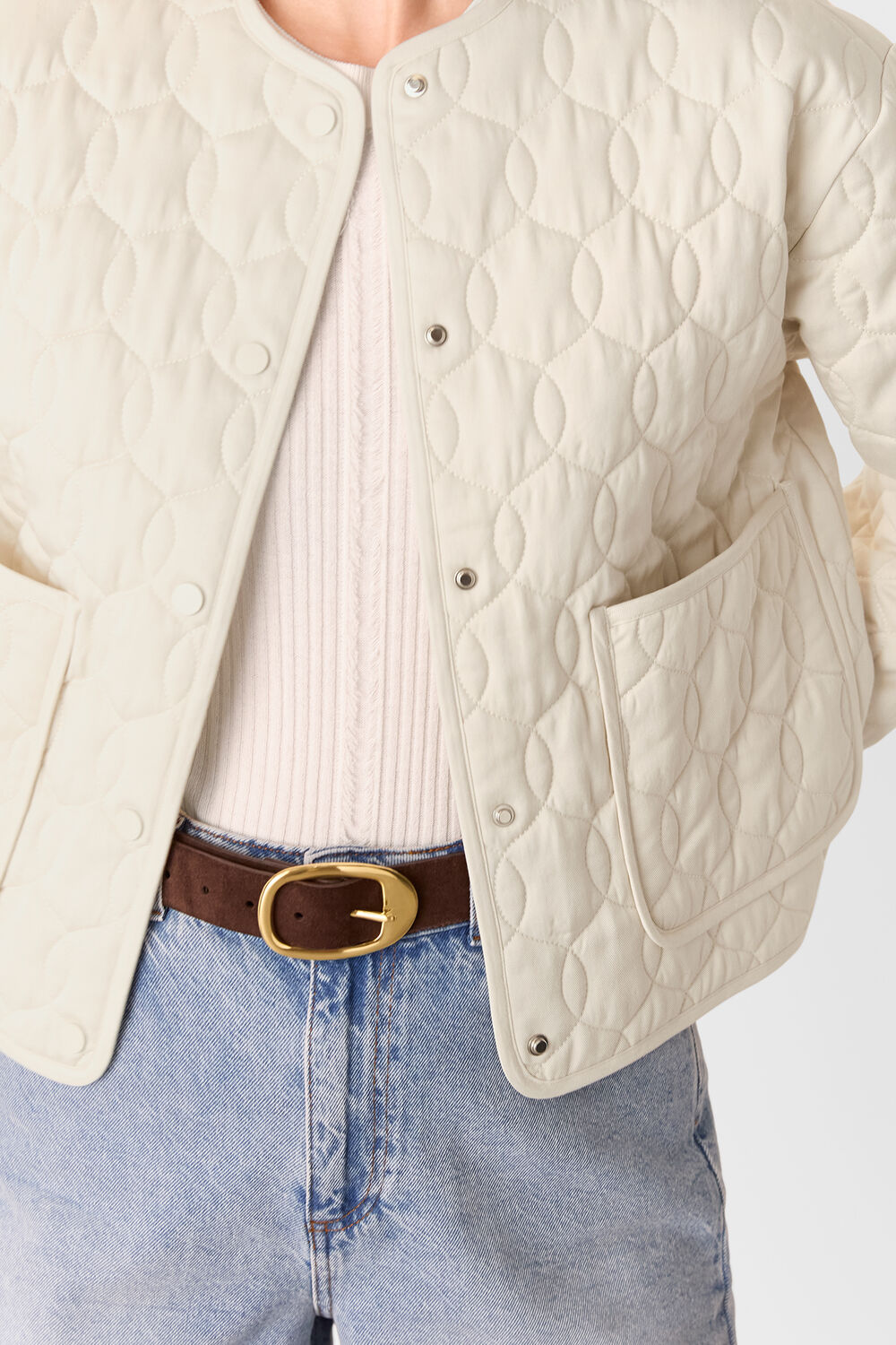 Maya Cotton Quilted Jacket