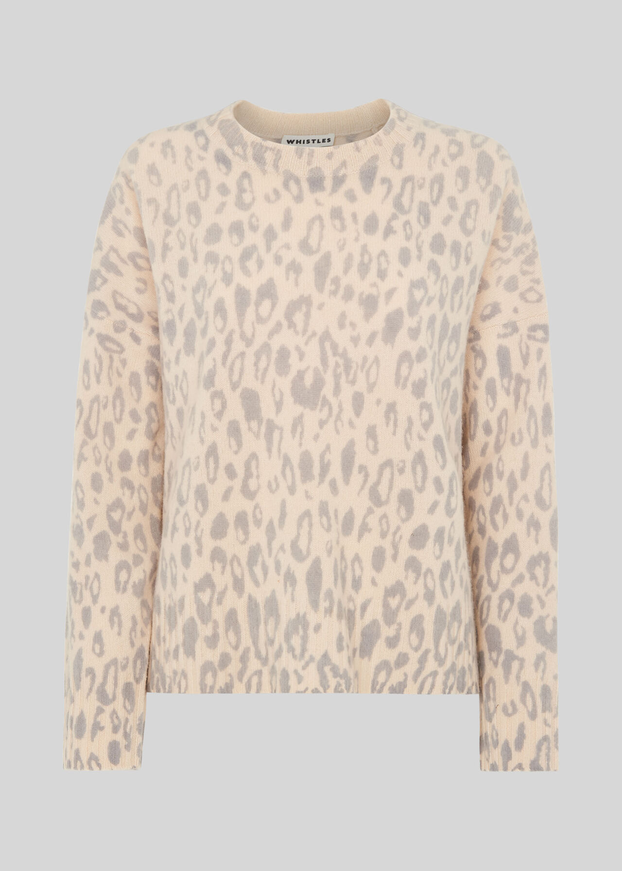 Animal Print Merino Knit