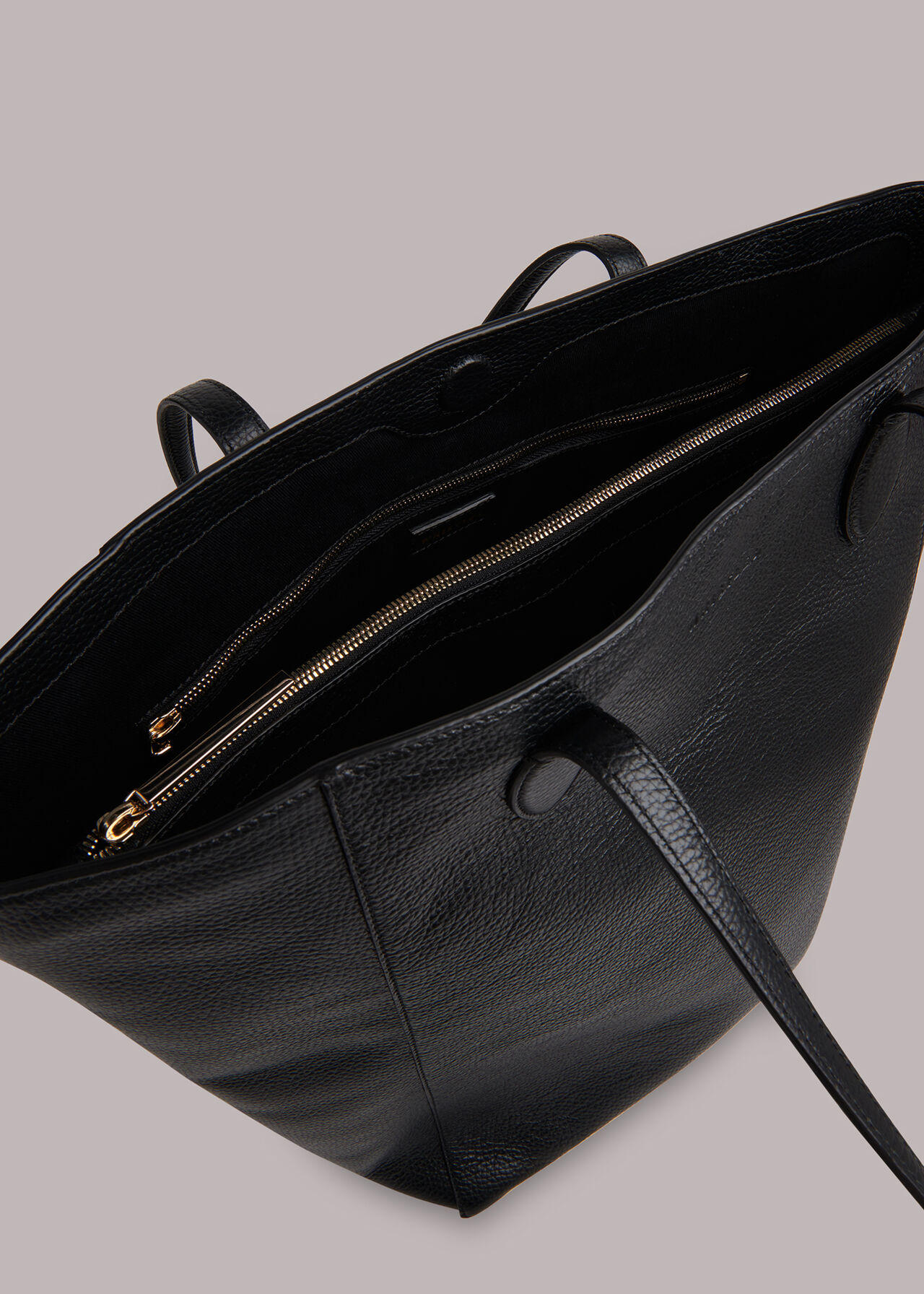 Black Amara Tote Bag | WHISTLES
