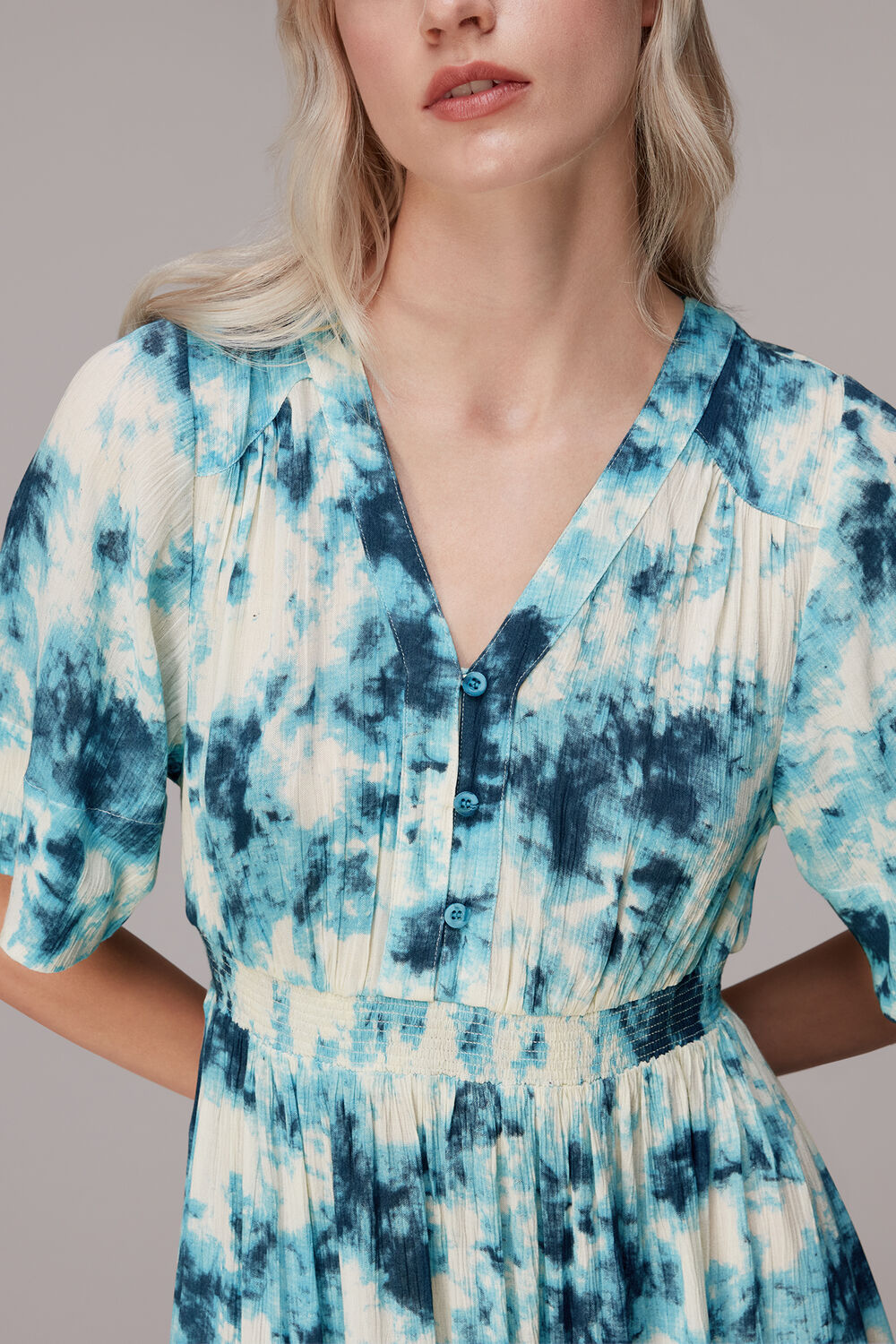 Bella Tie Dye Midi Dress