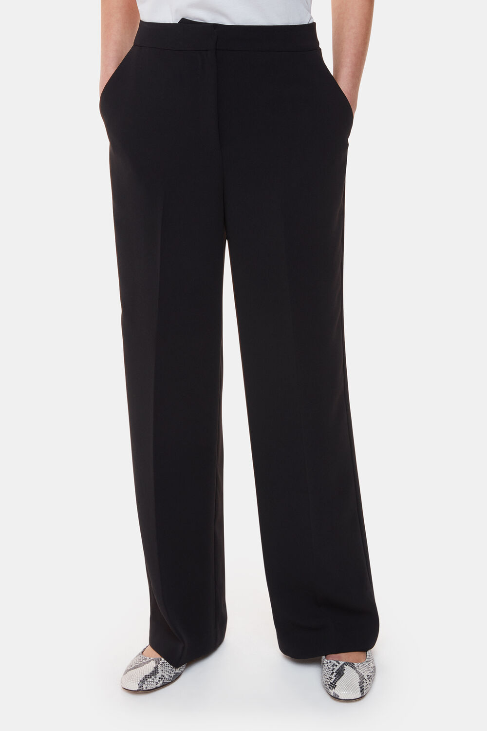Black Full Length Trouser