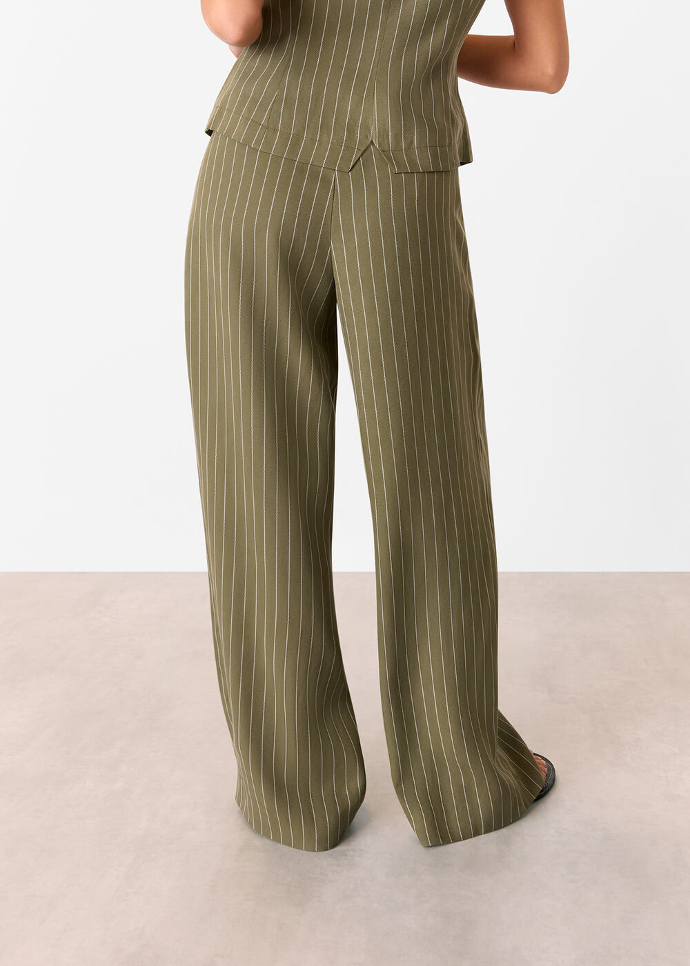 Petite Lottie Pinstripe Trouser