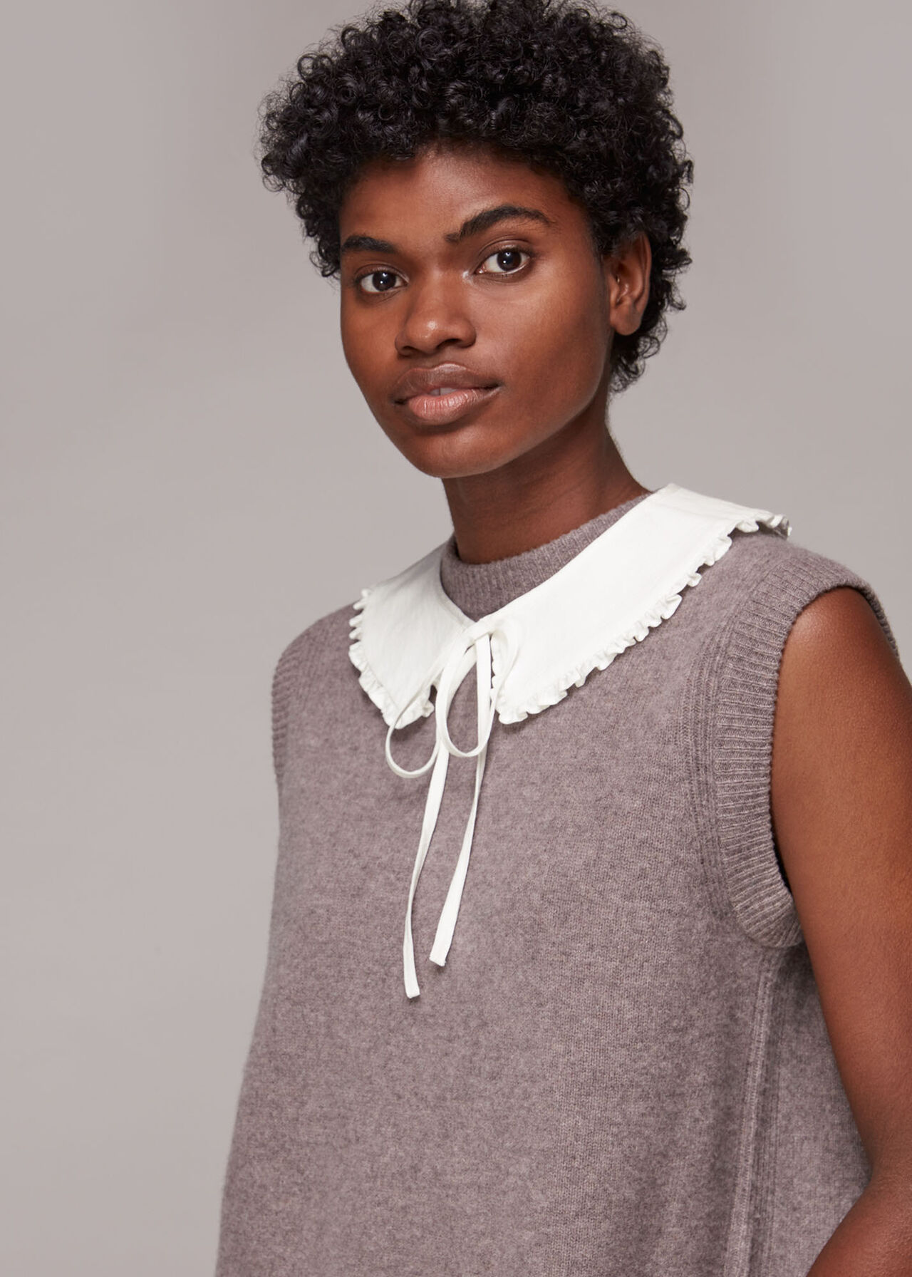 Nicola Frill Detail Collar