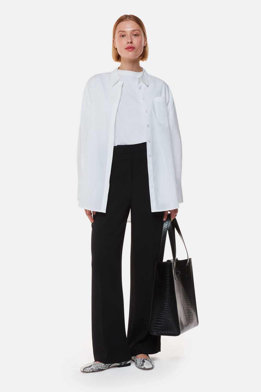 Black Full Length Trouser