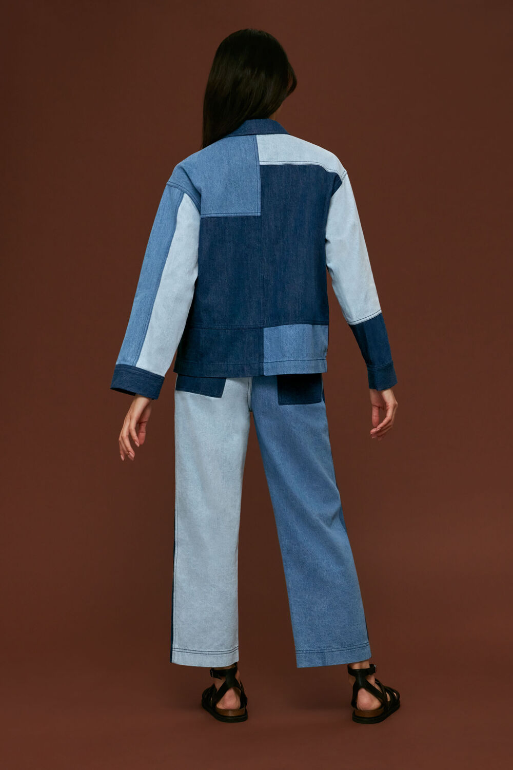 Patchwork Denim Jacket
