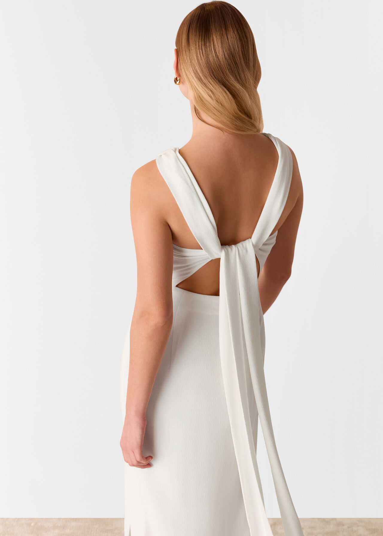 Tie Back Maxi Dress