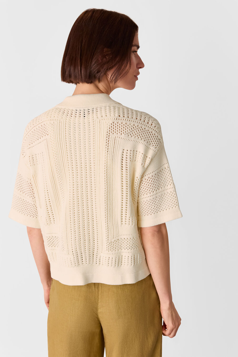 Crochet Knitted Shirt