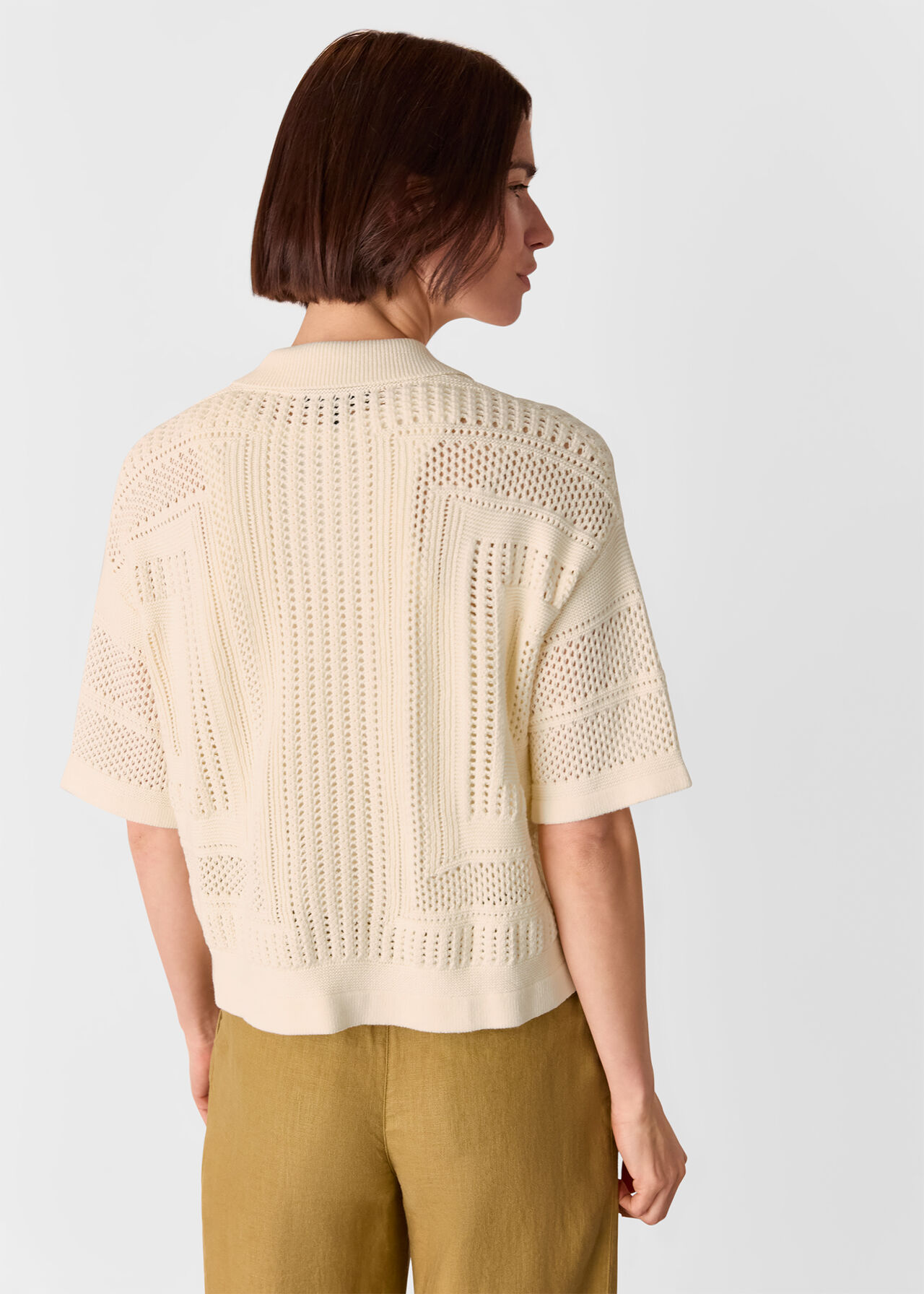 Crochet Knitted Shirt