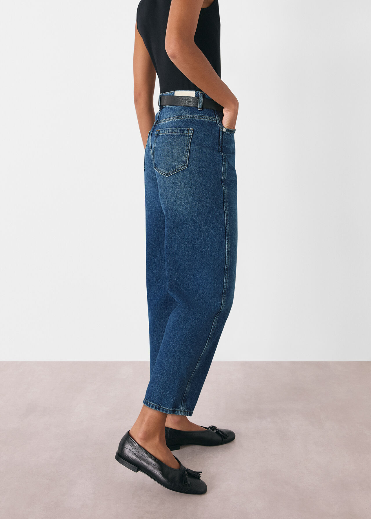 Authentic Barrel Leg Jean