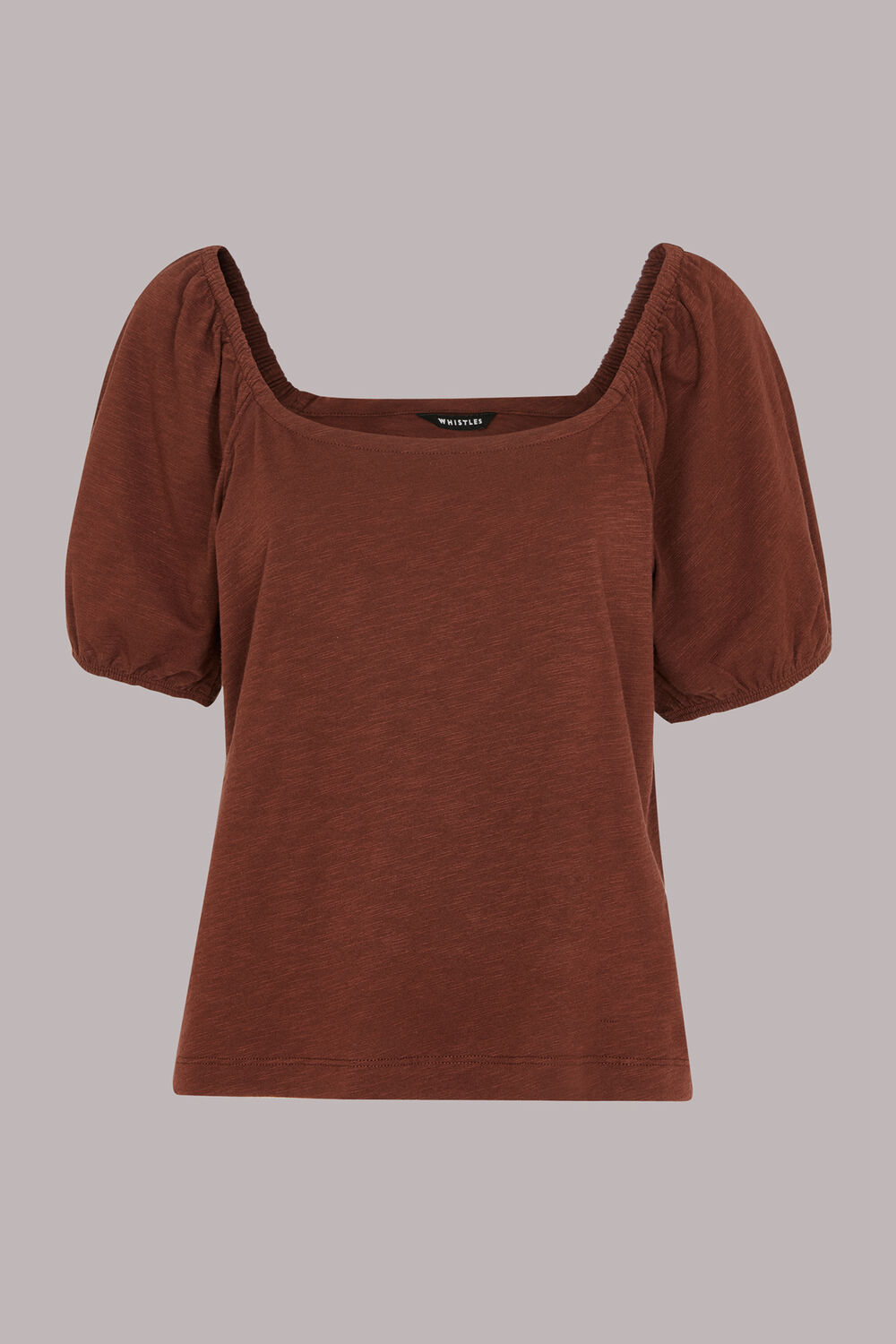 Square Neck Puff Sleeve Top