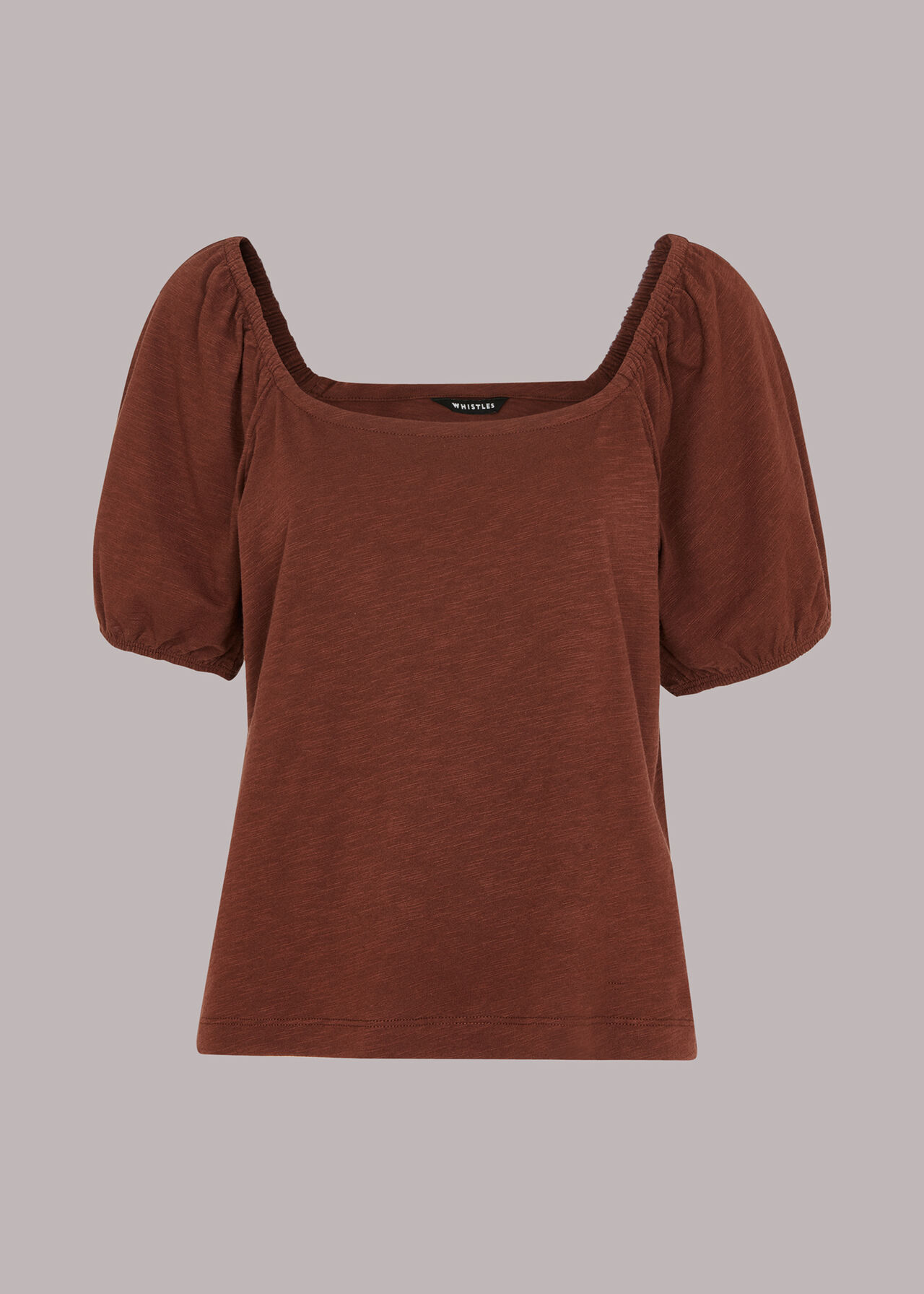 Square Neck Puff Sleeve Top