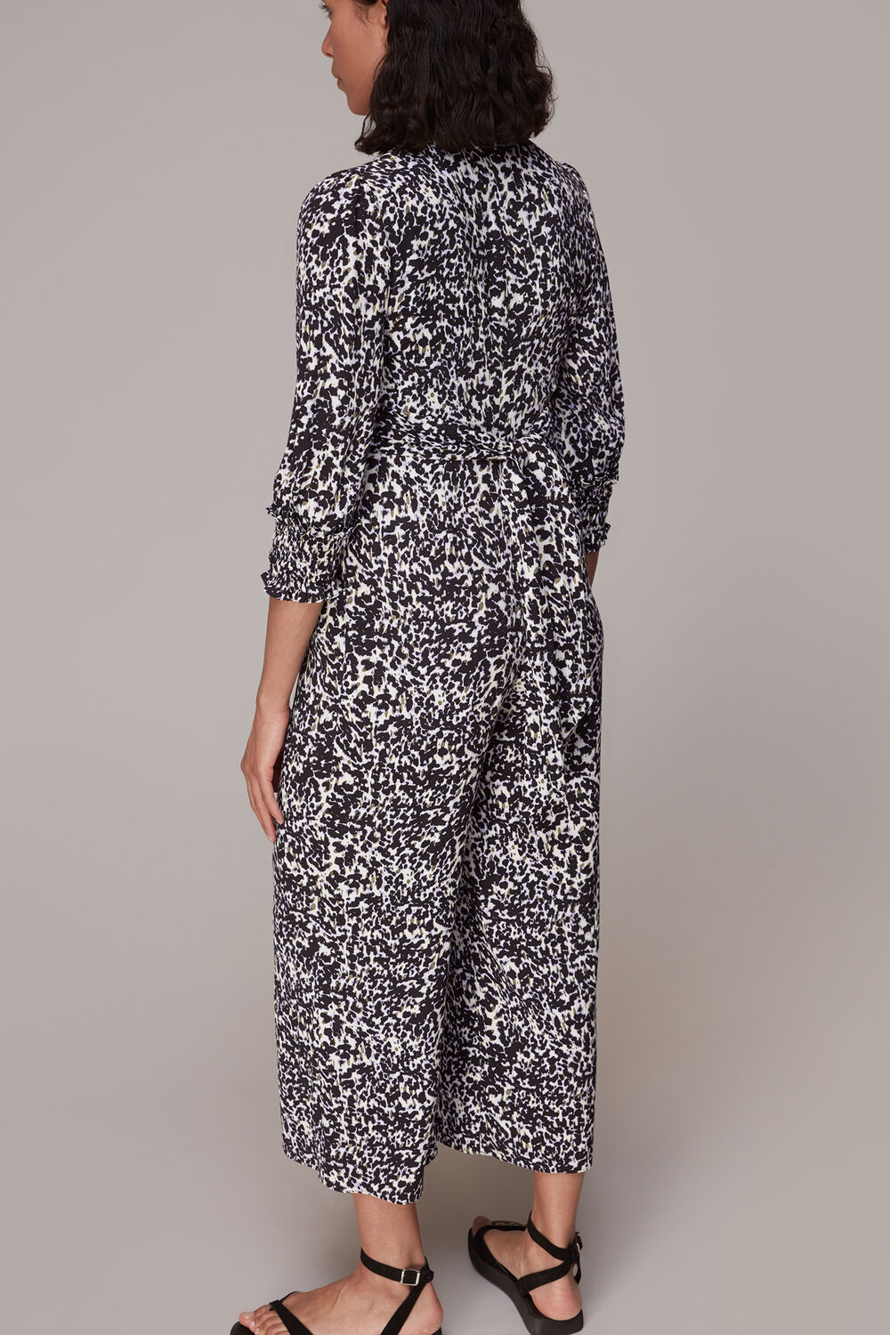 Smudged Cheetah Jumpsuit