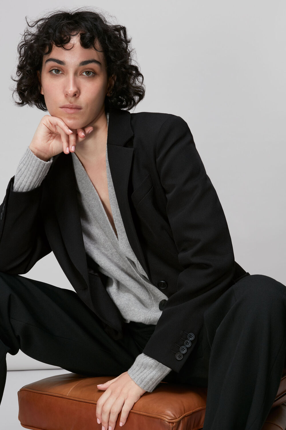 Twill Tailored Blazer