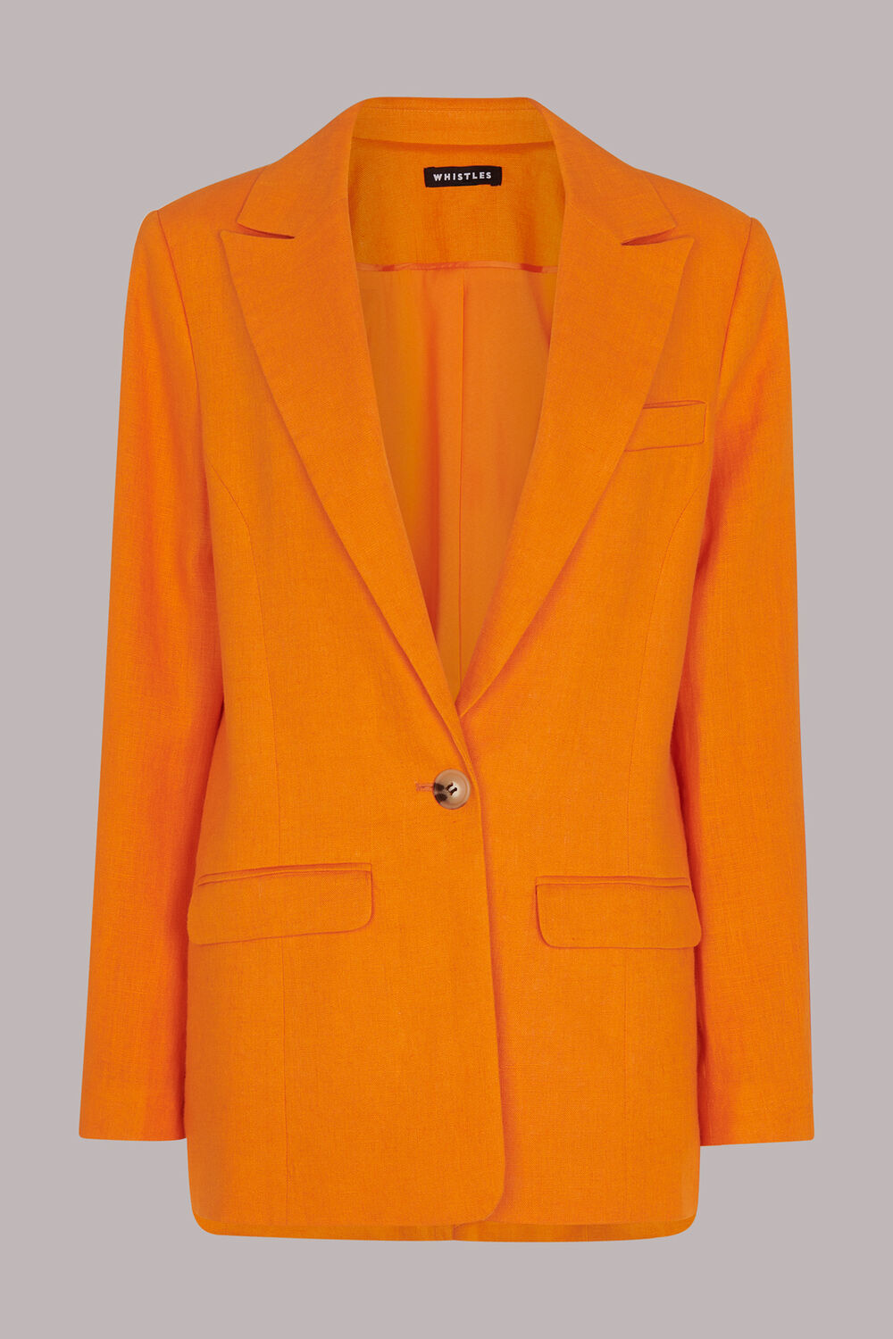 Lucy Linen Casual Blazer