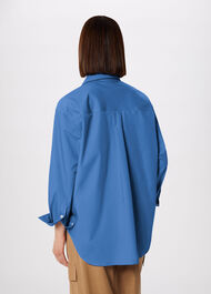Oversized Cotton Poplin Shirt