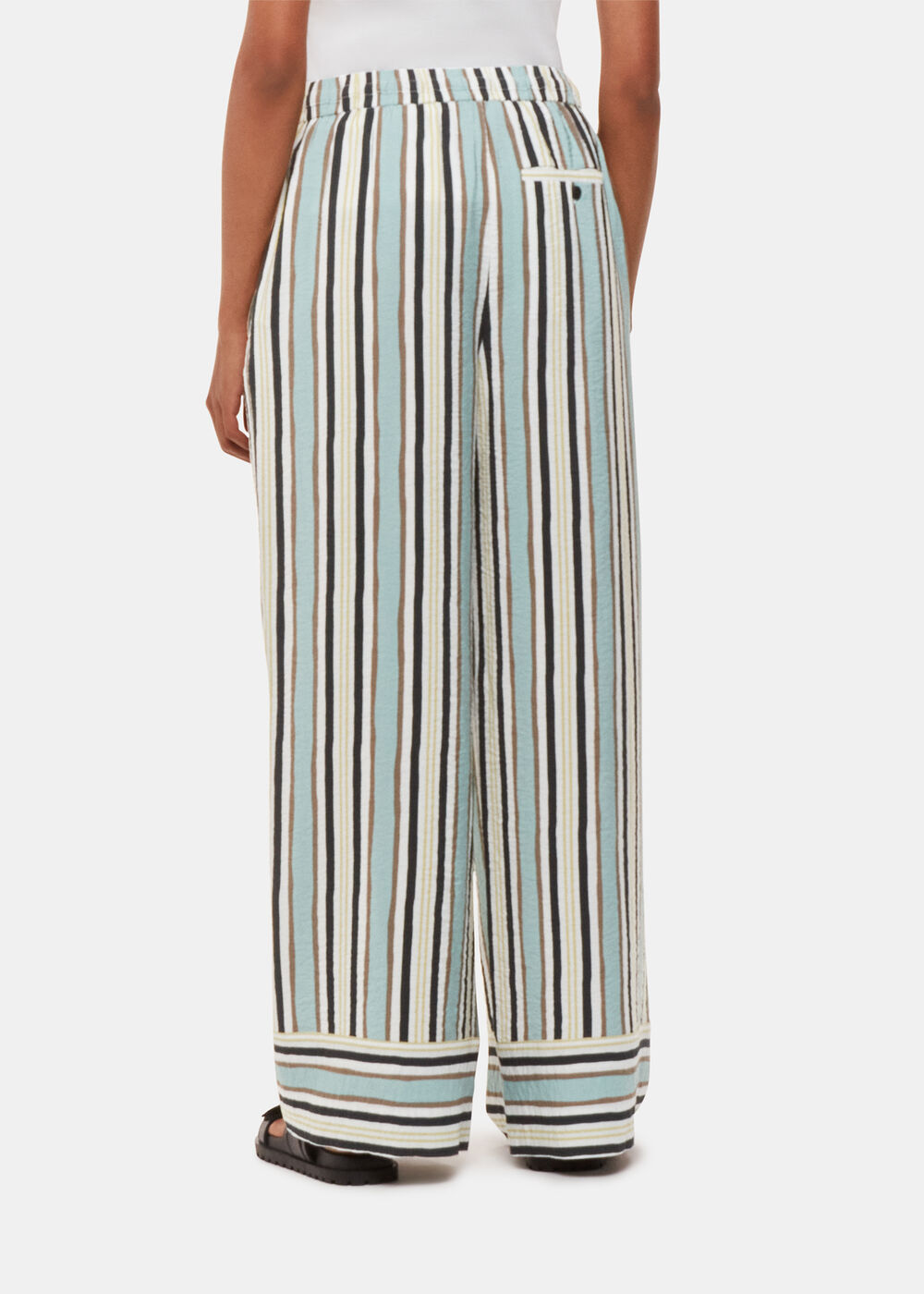 Petite Vertical Stripe Nicola Trouser
