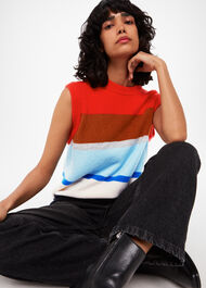 Block Stripe Tank