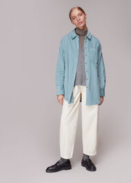 Lucie Corduroy Oversized Shirt