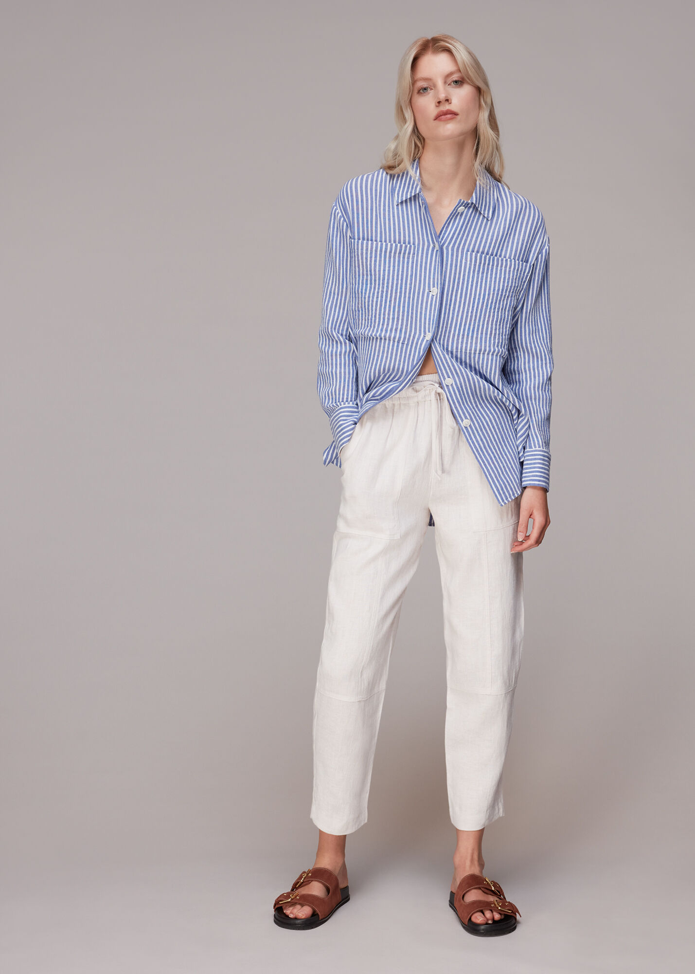 Zara Cargo trousers Gray discount 88% KIDS FASHION Trousers Elegant 