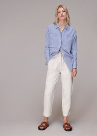 Linen Cargo Trouser
