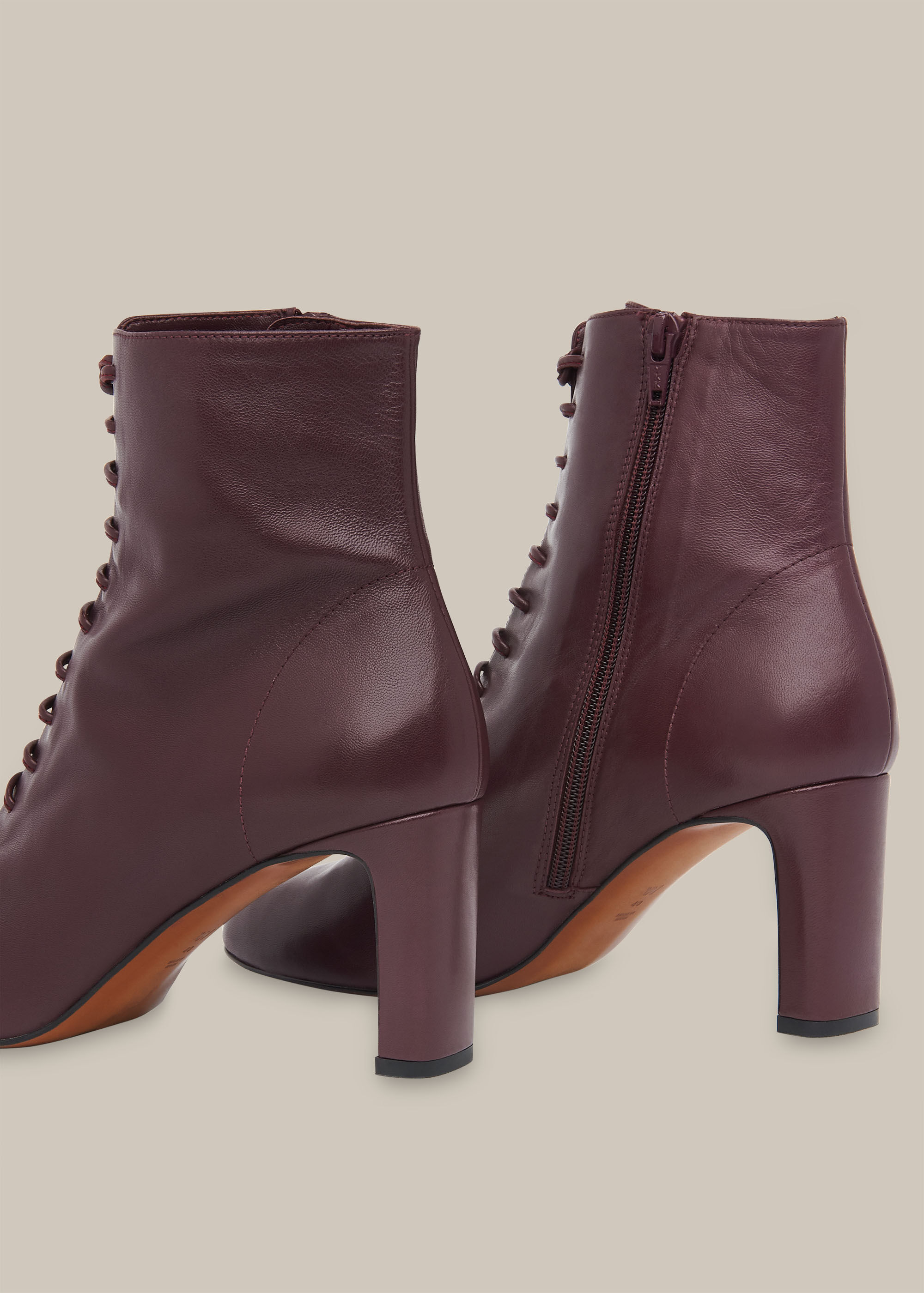 Whistles dahlia discount lace up boot