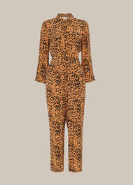 Safari Print Jumpsuit